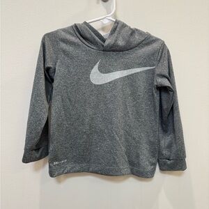 Nike Kids Charcoal Gray Hoodie